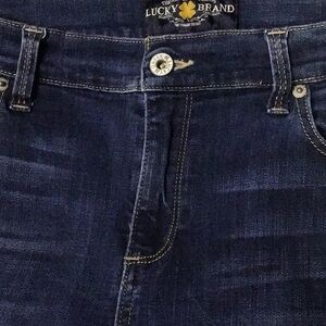 Lucky Brand Brooke Skinny Size 14 w/ 28” inseam Dark Blue Denim Jeans sac 954